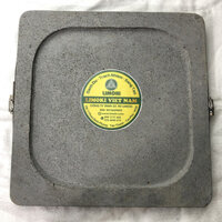 [Hàng Gia Công] Đá Núi Lửa Nướng Thịt Tại Bàn Hình Vuông 30x30x3cm