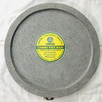 [Hàng Gia Công] Đá Nướng Thịt Núi Lửa Hình Tròn 30x30x3cm