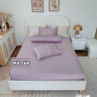 [HÀNG GIA CÔNG] Ga Giường Lụa Tencel 60s, Ga Lẻ Bọc Nệm Vải Tencel 60s Màu Trơn Đủ Kích Thước