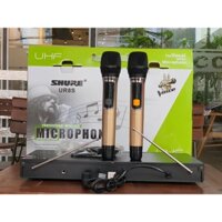 [Hàng hay giá rẻ] Micro không dây cao cấp UR 8S thu sóng xa chuẩn. Bảo hành 12 tháng không hú rít không rè