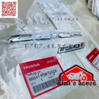 [HÀNG HIẾM] CẶP TEM NỔI VÀ SỐ 150I CLICK (1 BÊN) HONDA THÁI LAN Bộ) | SET-TEMNOICLICK-SO150-1BEN 21