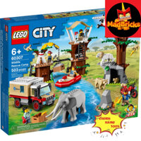 (HÀNG HIẾM CÓ SẴN ) LEGO 60307 City - Trại cứu hộ động vật hoang dã