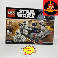 (HÀNG HIẾM CÓ SẴN ) Lego Star Wars 75166 - First Order Transport Speeder Battle Pack