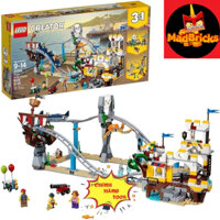 (HÀNG HIẾM CÓ SẴN ) LEGO CREATOR 3IN1 31084 - TÀU LƯỢN SIÊU TỐC CƯỚP BIỂN - PIRATE ROLLER COASTER