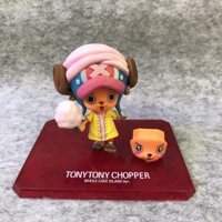 Hàng hóa có sẵn One Piece ZERO Chopper Marshmallow Phiên bản Bánh Đảo Tony Tony Chopper Tuần lộc Đóng hộp Hình Trang trí