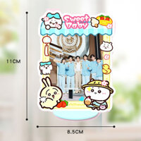 [Hàng hóa tự in] Star Detective He Guo Rong Phim hoạt hình Cheer Acrylic Card Stand Sáng tạo Hàng mới về