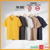 [HÀNG HOT] Áo đũi nam cổ tàu Áo cộc tay thể thao nam Linen THE 1992 Đẹp