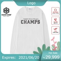 [Hàng Hot] Áo Thun Tay Dài Ken T-Shirt Form Rộng Unisex, Champs 23.