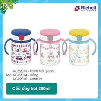 [Hàng hot] Cốc ống hút Richell (200ml) RC2201 - BM