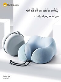 (HÀNG HOT) Gối hình chữ U du lịch di động gối cổ hình chữ U máy bay đường sắt cao tốc ngủ hiện vật