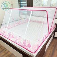 [HÀNG HÓT] HÀNG GIA LONG - MÀN GẤP THÔNG MINH KHUNG INOX 304 - MÙNG GẤP GỌN TIỆN LỢI KÈM TÚI ĐỰNG