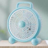 (HÀNG HOT) Hoạt Hình Quạt Điện Ký Túc Xá Sinh Viên Giường Quạt Nhỏ Mini Văn Phòng Để Bàn Để Bàn Đầu
