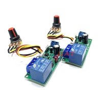 Hàng Hot Mạch Kích Tạo Trễ Ngắt Relay 5V 12V WT338 V2.2 Chiết Áp Rời