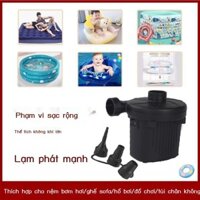 (HÀNG HOT) Máy bơm không khí điện đa năng máy bơm không khí bể bơi nệm hơi máy bơm không khí hộ gia