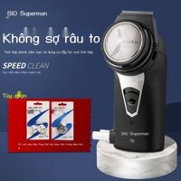(HÀNG HOT) Máy cạo râu SID/Siêu nhân một đầu có thể sạc lại bằng điện Máy cạo râu nam SA70