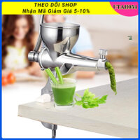 [Hàng HOT] Máy ép trái cây bằng tay - Máy ép rau quả quay tay để bàn bằng thép không gỉ【Utah054】