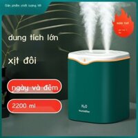 (HÀNG HOT) Máy tạo độ ẩm công suất lớn phòng ngủ gia đình hương liệu máy điều hòa không khí bà mẹ v