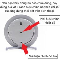 Hàng Hot Nhiệt ẩm kế cơ học đo độ ẩm và nhiệt độ Anymetre TANAKA TH101E / TH337, để bàn hoặc treo tường [Halongstar]