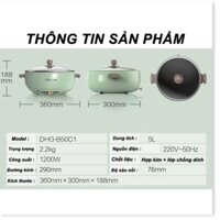 Hàng hot - Nồi lẩu uyên ương Gấu GreenMint