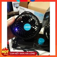 ⚡HÀNG HOT⚡ Quạt Máy Mini 12v, 24v Xoay 360 Tiện ích Trên Ô Tô, Xe Hơi Cao Cấp