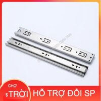 [Hàng Hot] Ray trượt bi 3 tầng inox 35 cm ( CAO CẤP)