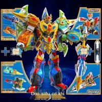 (HÀNG HOT) Thép Bay Đồ Chơi Rồng Chính Hãng Lắp Ráp Transformers Robot Mecha Đẹp Trai Lưỡi Vua Cậu