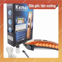 [HÀNG HOT ]  Tông đơ cắt tóc kemei KM-519A màu đỏ