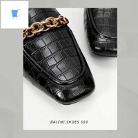 Hàng hot và siêu giảm giá Dép sục mũi Mule vuông - S03A Baleni Shoes. HÀNG CAO CẤP tại Singapore (f