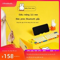 (HÀNG HOT)MIPOW Miffy gấp bàn phím bluetooth không dây tắt tiếng thích hợp cho Apple ipad máy tính để bàn máy tính bảng