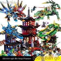 (HÀNG HOT)♈☼Tương thích với Lego Phantom Ninja khối xây dựng lắp ráp xếp hình bàn hạt nhỏ cho trẻ em Món quà cậu bé phù