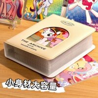 Hàng khuyến nghị / giao ngay My Little Pony card Binder soft Rainbow Dash Album35Polaroid-Inch star-chasing lưu trữ xe tải mini cuốn sách lưu trữ dễ thương Xiaoma Baoli album thẻ đám mây mềm