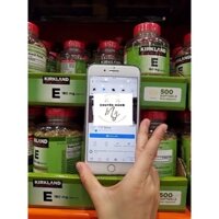 [HÀNG LẤY TRỰC TIẾP TẠI MỸ] VITAMIN E KIRKLAND HỘP 500 VIÊN