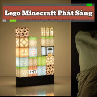 [Hàng loại 1] 10 khối Minecraft Phát Sáng, Khối Nam Châm Từ Tính Block Minecraft Nam Châm, Đồ Chơi Xây Dựng Cho Bé