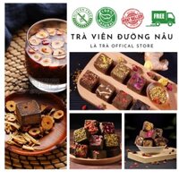 ✅[HÀNG LOẠI 1] 1kg Trà viên đường nâu thảo mộc đủ vị LÀ TRÀ FREESHIP kỷ tử táo đỏ mộc quế hoa hoa hồng gừng đường đen TA