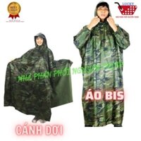 [HÀNG LOẠI 1] Áo mưa cánh dơi RR ,áo bis vải dù RR siêu chống thấm nước, cao cấp, dài 1,4 m dành cho mọi người