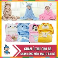 Hàng Loại 1 Chăn ủ thú thu đông cho bé trai, bé gái Đồ Sơ Sinh