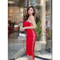 (HÀNG LOẠI 1) Đầm body cúp đan dây eo sexy. Váy cup 2 dây dự tiệc WLI