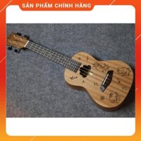 [HÀNG LOẠI 1] Đàn Ukulele Concert 23inch BWS Họa Tiết Mèo Kute (Tặng kèm full phụ kiện)