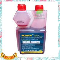 (hàng loại 1) Dầu nhớt ROMAN 2 thì dung lượng 1 lít dùng pha  với xăng cho máy cưa, máy để cắt cỏ, nguyên nhân 2 thì .