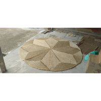 (Hàng loại 1-dày) Thảm cói ngôi sao 1m8