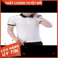 [Hàng loại 1] [ DEAL SỐC ] Áo thun nam cao cấp phối cổ nhiều màu DO (ảnh thật)