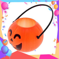 {hàng loại 1} Đèn lồng Bí Ngô Đựng Kẹo Halloween Có Đèn