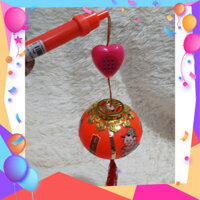 {hàng loại 1} Đèn Lồng Tròn Cam + Pin Cho Bé đi dạo Trung Thu