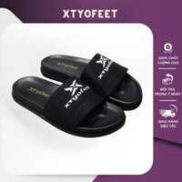 [Hàng loại 1] Dép nam quai da Cao Cấp - in logo thương hiệu XT YOFEET