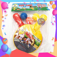 {hàng loại 1} ĐỒ CHƠI ĐÁNH BÓNG BÀN MINI KÈM 2 BÓNG NHIỀU MÀU