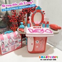 [HÀNG LOẠI 1] Đồ chơi trang điểm bé gái hình cặp siêu đẹp 3 trong 1 mẫu mới nhất 2021