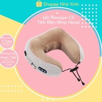 [Hàng Loại 1] Gối massage cổ vai gáy cao cấp,Máy massage cổ vai gáy hồng ngoại sạc pin tích điện - bảo hành 12 tháng