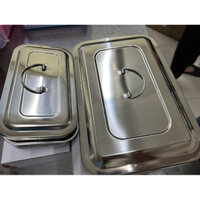 ✅HÀNG LOẠI 1] Hộp đựng dụng cụ y tế tiểu phẫu 20x10x5cm hộp chữ nhật inox đựng dụng cụ tiểu phẫu hộp đựng đồ sơ cứu y tế