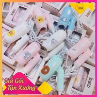 [HÀNG LOẠI 1] Máy Sấy Tóc Mini Cầm Tay Gấp Gọn Hình Thú Dễ Thương