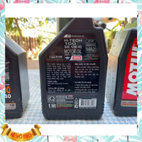(hàng loại 1) Motul H-tech 100 10w40 dầu nhớt cho xe gắn máy (chính hãng) .